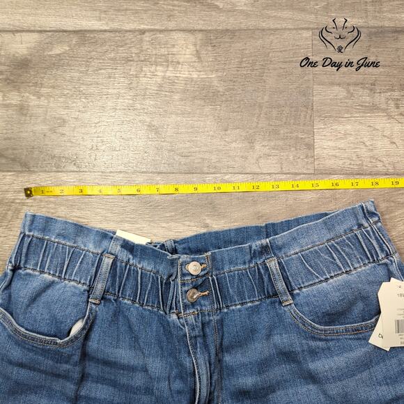 Wonderly Plus Size Paperbag Waist Jeans Size 18W - Picture 3 of 6